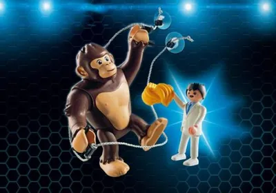 Image de PLAYMOBIL super 4 9004 singe geant gonk