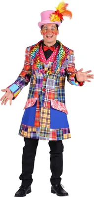 Produktbild von T2944-M mehrfarbig Herren Clown Jacke Gr.M=50