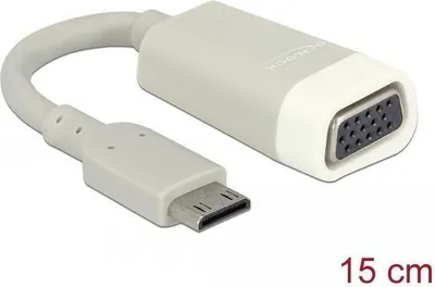 Image de DELOCK HDMI Adapter mini C -> D-Sub15 St/Bu screwless