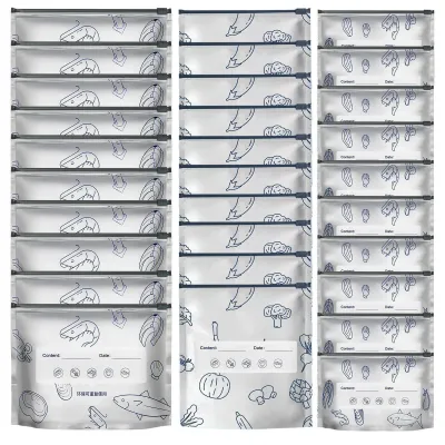 Produktbild von Wiederverschließbare Aluminiumfolienbeutel für Lebensmittel