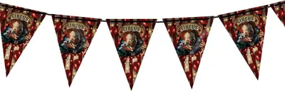 Produktbild von Wimpelkette - Welcome to Clowns World