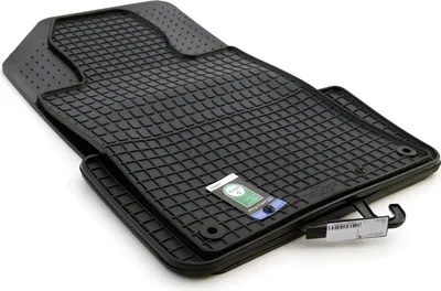 Immagine prodotto di Tappetini in gomma Peugeot 508 - tappetini in gomma per tutte le stagioni qualità originale 4 pezzi nero