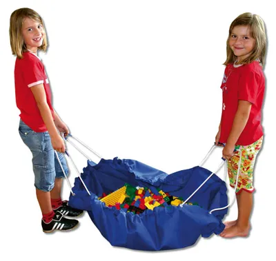 Produktbild von Spieldecke und Aufräumsack in einem 130 cm Durchmesser