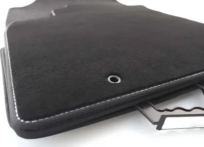 Immagine prodotto di Tappetini per Kia Ceed / ProCeed / XCeed velours (cuciture decorative) tappetini auto premium in qualità originale 4 pezzi neri