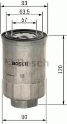 Produktbild von Bosch Kraftstofffilter  F 026 402 063
