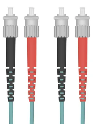 Produktbild von Helos Patch-Kabel - ST multi-mode (M) zu ST multi-mode (M)