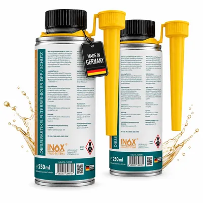 Produktbild von INOX® Dieselpartikelfilter Reiniger Additiv (DPF) 2x 250ml - Rußfilter System