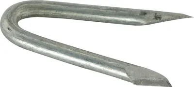 Produktbild von Krampen (U-Haken) 3,1x31mm für Spanndrähte und Geflechte 1kg feuerverzinkt
