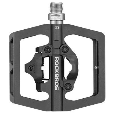 Produktbild von Rockbros Pd15-Bk Aluminium-Legierung Fahrrad Pedal Set - schwarz