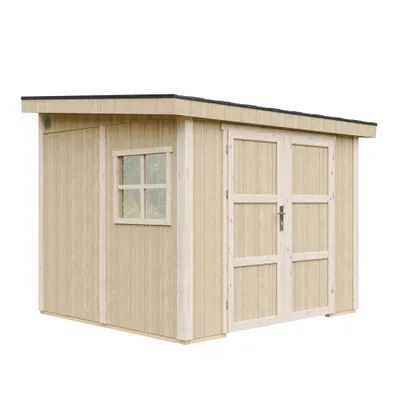 Produktbild von Gartenhaus  5,9 m² - H231x248x294 cm - Ohne Boden und Seitenwand – Timbela M938B