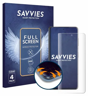 A product box for screen protectors with a phone and a screen protector shown.