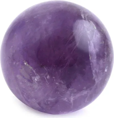 Produktbild von Natürliche Amethyst-Kristallsteinkugel, geschliffen, Heilenergie, 2,5cm-3cm