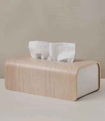 Zdjęcie produktu dla Pudełko na chusteczki drewniane minimalistyczne skandynawski design