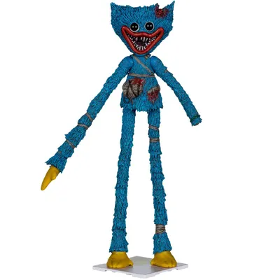Produktbild von Poppy Playtime Huggy Wuggy (beschädigt) 18 cm große Actionfigur von McFarlane Toys
