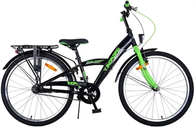 Produktbild von Volare Thombike Kinderfahrrad - Jungen - 24 Zoll - Grün Schwarz - 3 Gänge