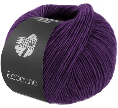 Produktbild von Lana Grossa - Ecopuno 0217 tiefviolett