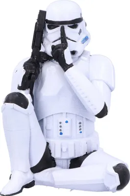 Produktbild von Original Stormtrooper Figur Speak No Evil Stormtrooper 10 cm