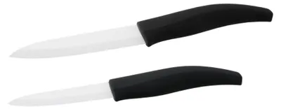 Immagine prodotto di set di 2 coltelli - NIROSTA - lame in Vetroceramica con lunghezza di 12,5 e 18 cm