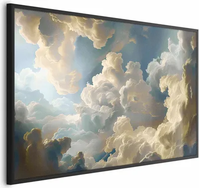 Produktbild von Posterpapier Poster - Sun and Shadows: A Theatrical Show of Nature High Above the Ground 30x21 cm Muster b-H-10055-ao-a