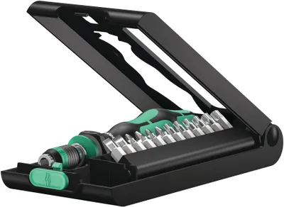 Produktbild von Bitsortiment KK 50 14-tlg.Schlitz/PH/PZD/TX-BO WERA