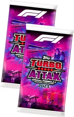 Produktbild von Topps Turbo Attax Karten Formula 1 - 2023 - 2 Booster Sammelkarten
