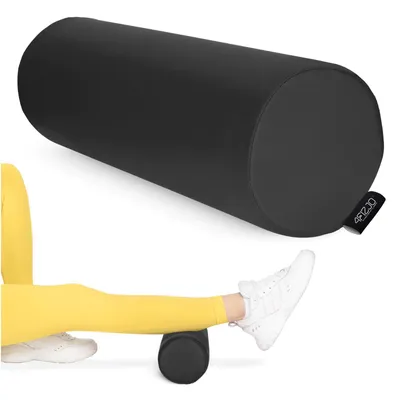 Produktbild von 4FIZJO Rehabilitationsrolle 30×10 cm – Massage- und Trainingsrolle, Schwarz