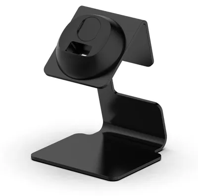 Produktbild von INF Aluminium Ladehalter 8.8x8.8x6.5cm für Mi Band 8 Schreibtischdock Schwarz