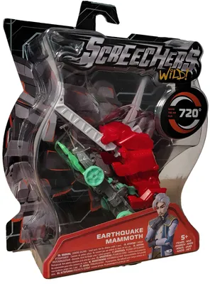 Image de Screechers Wild  Véhicule-mammouth transformable « Earthquake »