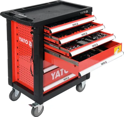Image de Servante d'atelier 970x770x470mm y compris outils 185 pièces