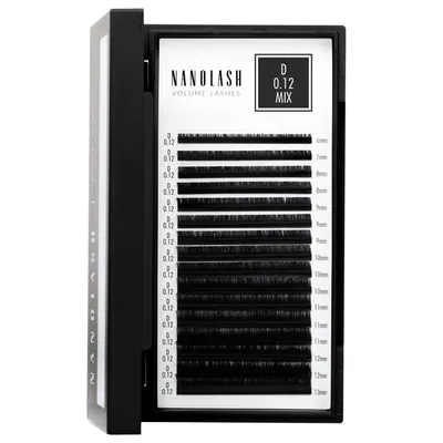 Image de Nanolash Volume Lashes 0.12 D faux cils 6-13 mm