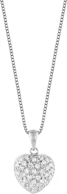 trendor 35911 Silber Kette mit Herz-Anhänger 1