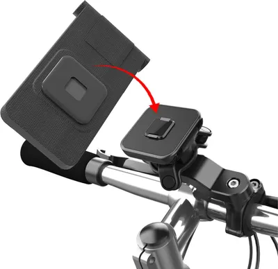Immagine prodotto di Celly SNAPMAGFLEXBK supporto per personal communication Supporto passivo Telefono cellulare/smartphone, Tablet/UMPC Nero