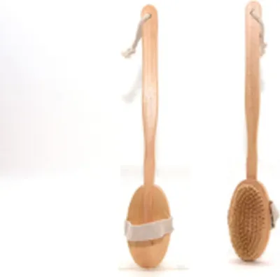 Produktbild von Massage/ Rückenbürste ca. 42 cm, Kirschholz + Schweineborste