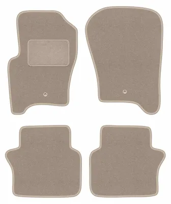 Immagine prodotto di Tappetini in moquette per Range Rover Sport I 2005-2012 (SUV) – set 4 pezzi, beige, su misura – Wielganizator LUX