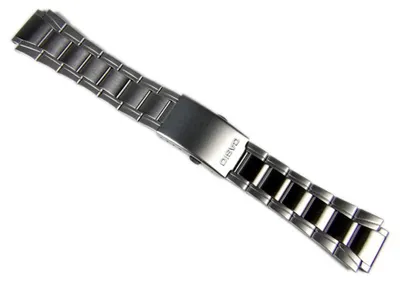 Produktbild von Casio Collection Ersatzband Edelstahl silbern 18mm AW-81D