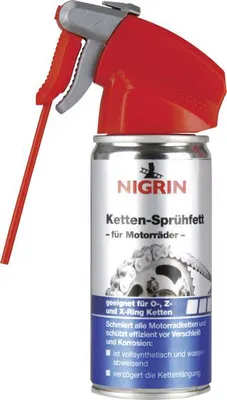 Zdjęcie produktu dla Nigrin smar do łańcucha w sprayu 100ml 72245 - Ilość: 1x