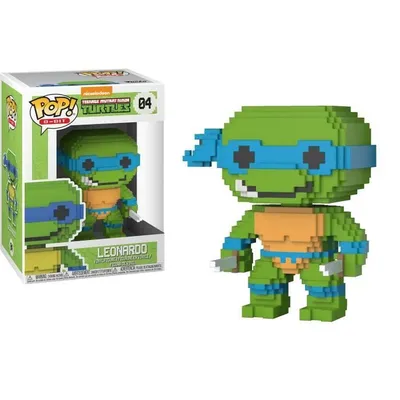 Immagine prodotto di Funko Teenage Mutant Ninja Turtles Leonardo 8-Bit POP! Figura 9 cm FK22981