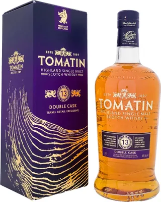 Produktbild von Tomatin 13 Years Double Casks + Box 1000ml 43% Vol.