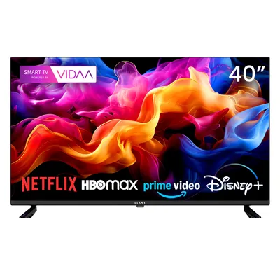 Zdjęcie produktu dla Telewizor Kiano – 40 cali – telewizor Smart – Full HD 40" – DLED – VIDAA – WiFi – Netflix Youtube HBO Prime – rejestrator PVR – tuner DVB-T2/S2 – Dolby