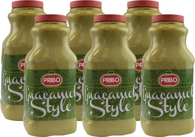 Produktbild von Guacamolesauce Tex-Mex Guacamole-Style PRIBO 6x 2400ml flasche