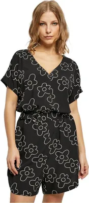 Produktbild von Urban Classics Viscose Belt Playsuit Schwarz 3XL Frau Schwarz 3XL
