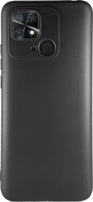 Produktbild von SCHWARZ TPU Silikon Matt Hülle für Xiaomi Redmi 10C Handy Case Cover Bumper Etui Handyhülle Schutzhülle Backcover