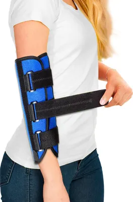 Produktbild von Cubital Tunnel Syndrom-Schutze für den Arm - Nachtelleboog Slaapondersteuning - Ulnaire Zenuw Tenniselleboog Peesontsteking - Größe L/XL - für Männer und Frauen - für beide Arme