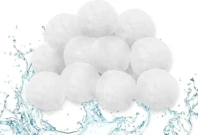 Produktbild von LARS360 Filter Balls Filter Balls 50mm Ekologicky šetrné filtračný materiál 2100g nahradiť 75kg filtračný piesok pre bazén pieskový filter čistenie bazéna