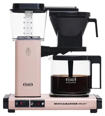Produktbild von Moccamaster KBG Select, Filterkaffeemaschine, 1,25 l, Gemahlener Kaffee, 1520 W, Schwarz, Farbe Kirsche