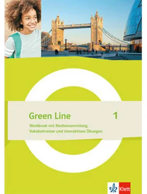 Produktbild von Green Line 1. Workbook mit Mediensammlung, Vokabeltrainer und interaktiven Übungen Klasse 5