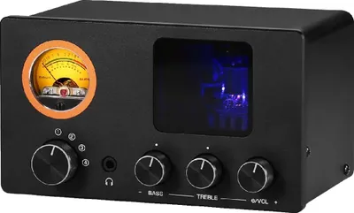 Zdjęcie produktu dla Rozdzielacz audio, 4 wejścia RCA, wzmacniacz lampowy, pasmo przenoszenia 20 Hz - 20 kHz, 152 mm x 92 mm x 85 mm