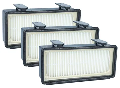 Produktbild von vhbw 3 Staubsaugerfilter Ersatz für Kärcher 2.889-424.0, 28894240 für Staubsauger - HEPA-Filter Schwarz Weiß