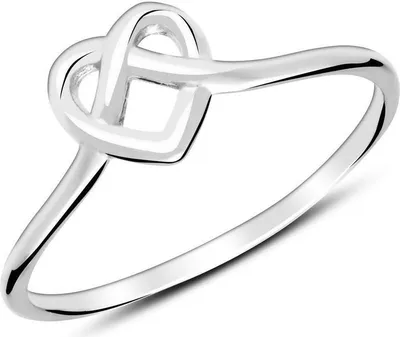 Produktbild von lanii Ring Herz aus Sterlingsilber