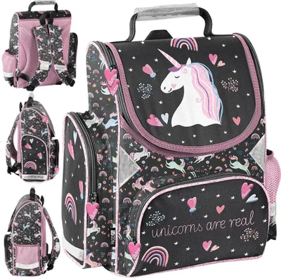 Produktbild von PASO Schulranzen für Mädchen mit Einhorn-Motiv